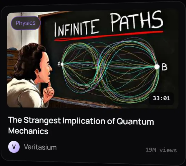 The Strangest Implication of Quantum Mechanics — Veritasium
